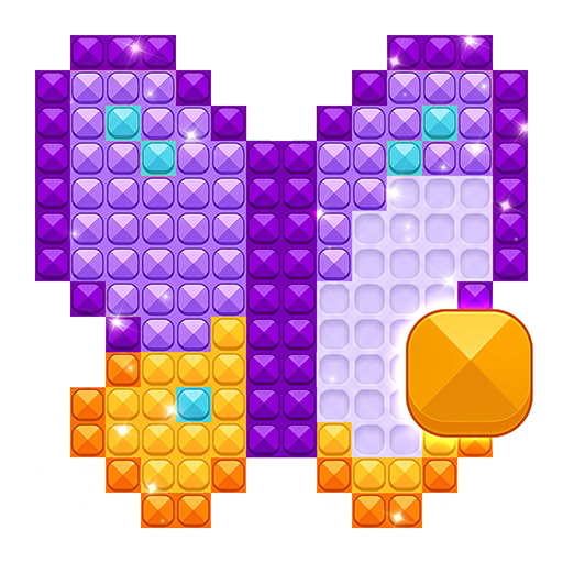 Colorever: Gem Art Puzzle app icon — Google Play
