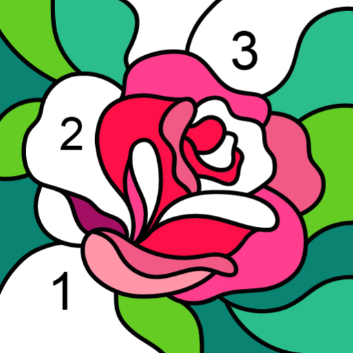 Happy Color®: Color by Number app icon — Google Play