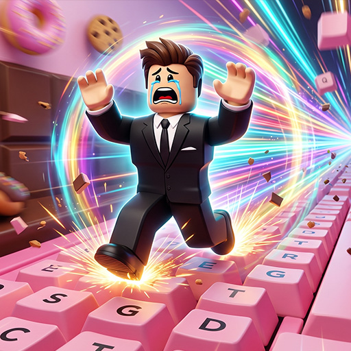 Keyboard Obby: ASMR Speed Run app icon — Google Play
