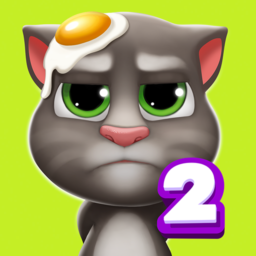 My Talking Tom 2: Pet Game app icon — Google Play
