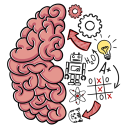 Brain Test: Tricky Puzzles app icon — iOS App Store