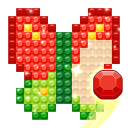 Colorever: Gem Art Puzzle app icon — iOS App Store