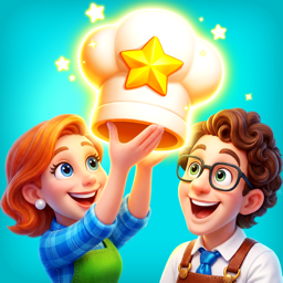 Foodstars: Merge & Cook app icon — iOS App Store