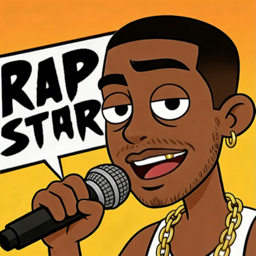 Rap Star:Idle Clicker app icon — iOS App Store