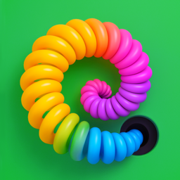 Slinky Sort: Sorting Puzzle 3D app icon — iOS App Store
