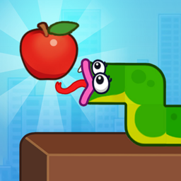Snake Puzzle: Slither to Eat! app icon — iOS App Store