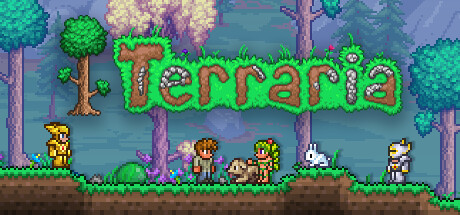 Terraria cover art — Steam