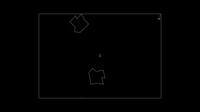 HTML5 Asteroids screenshot
