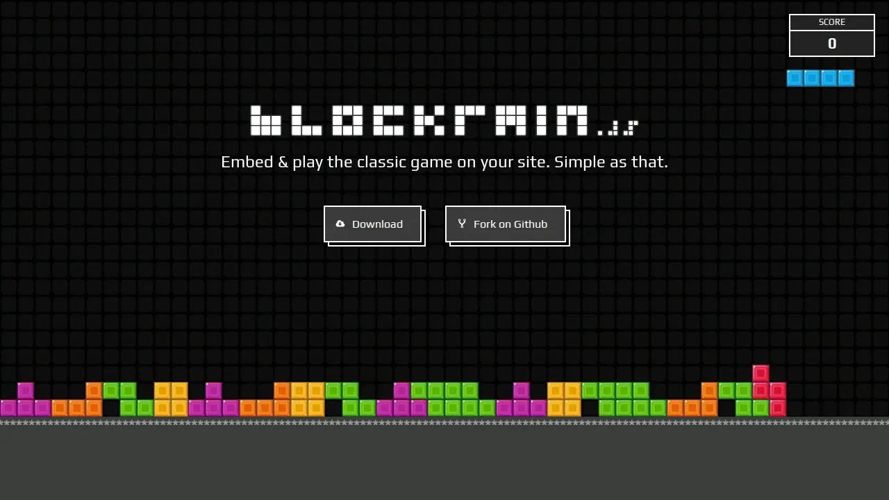 Blockrain.js screenshot