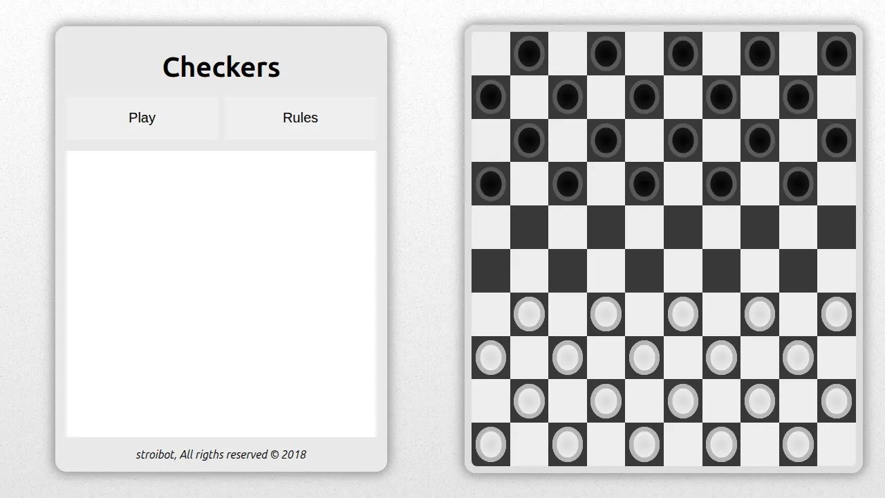 Checkers screenshot