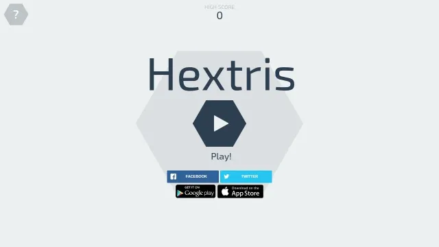 Hextris screenshot